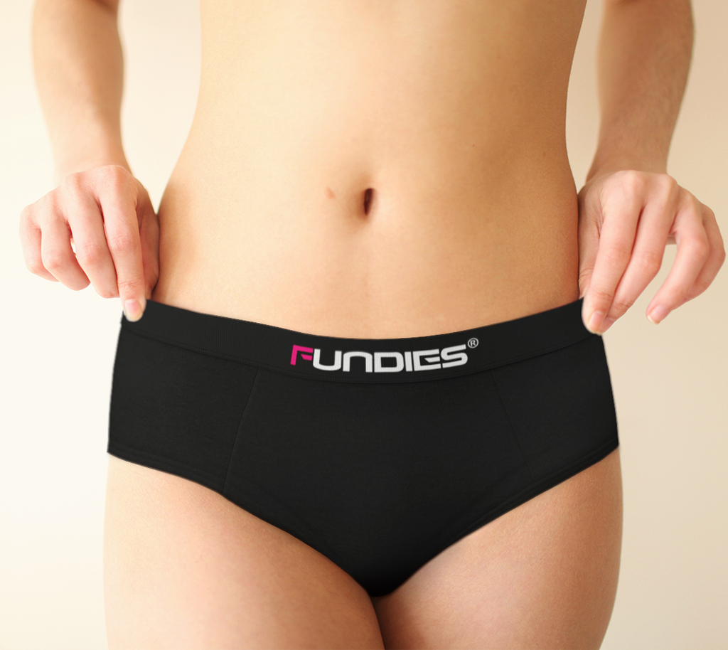 Fundies For Her Black Fuchsia